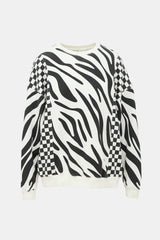 R13 Printed Oversized Sweatshirt