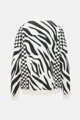 R13 Printed Oversized Sweatshirt