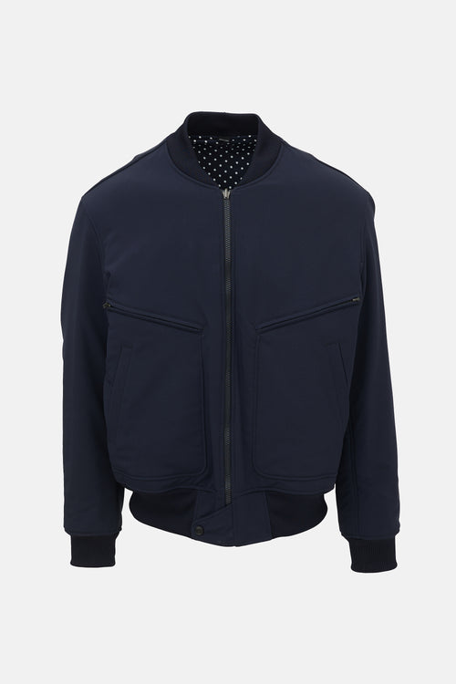 Y-3 Reversible Logo Bomber Jacket