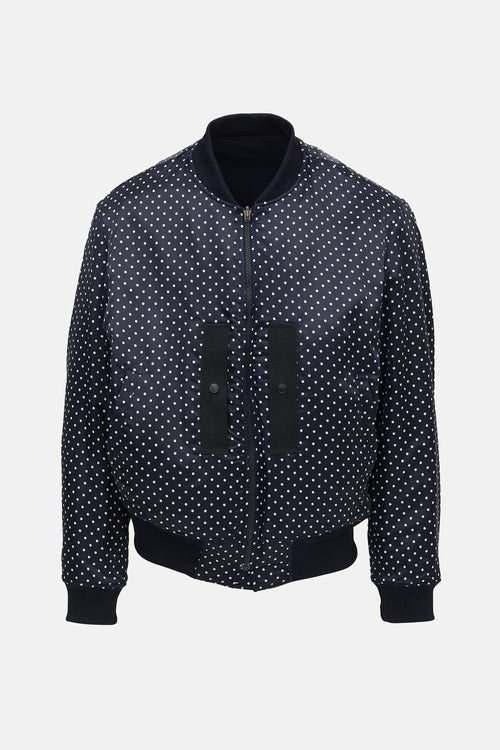 Y-3 Reversible Logo Bomber Jacket