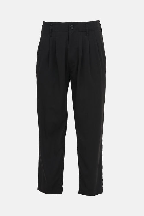 Y's Pleated Tapered Trouser