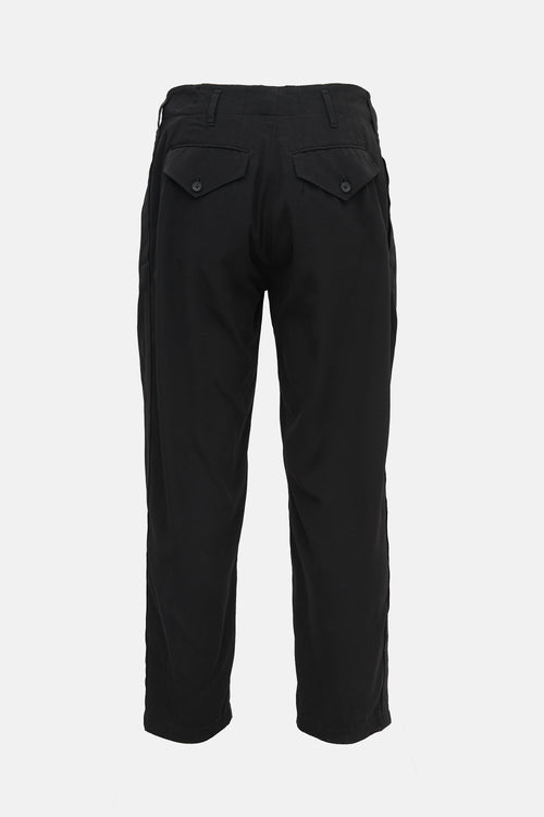 Y's Pleated Tapered Trouser