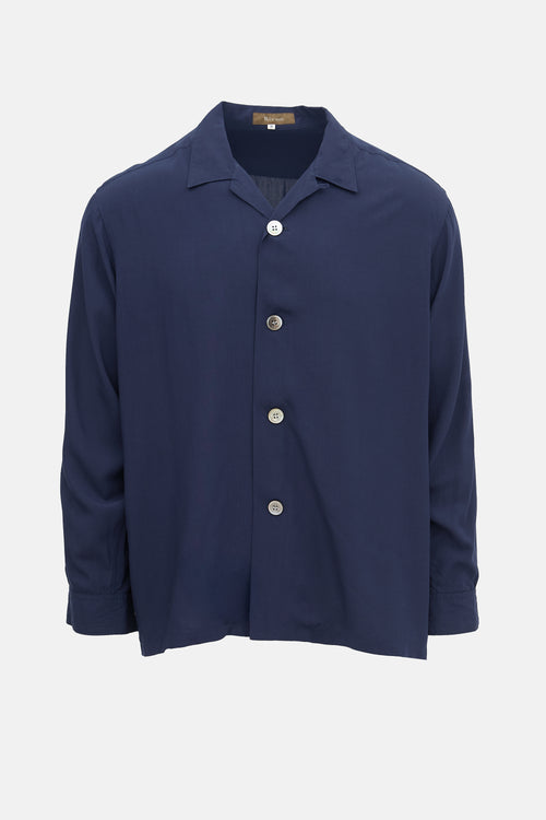 Y's Rayon Button Up Shirt
