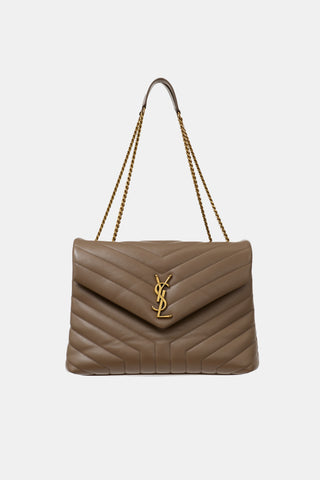 Saint Laurent Medium Leather LouLou Bag