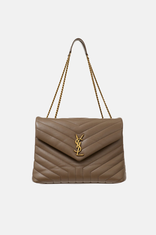 Saint Laurent Medium Leather LouLou Bag