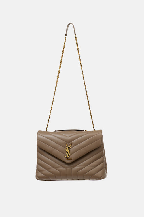 Saint Laurent Medium Leather LouLou Bag