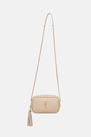 Saint Laurent 2021 Chevron Mini Lou Camera Bag