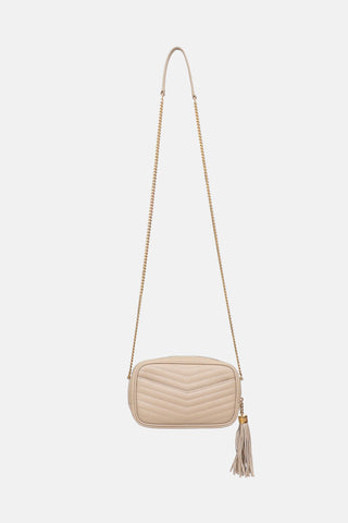 Saint Laurent 2021 Chevron Mini Lou Camera Bag