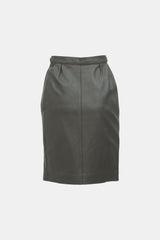 Saint Laurent Vintage Leather Skirt