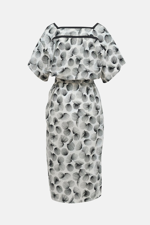 Saint Laurent Vintage Printed Tunic