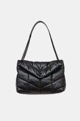 Saint Laurent Leather Medium Puffer Bag