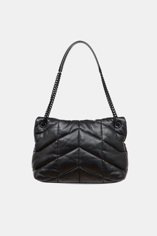 Saint Laurent Leather Medium Puffer Bag