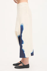 Y's Linen Asymmetric Cropped Trouser