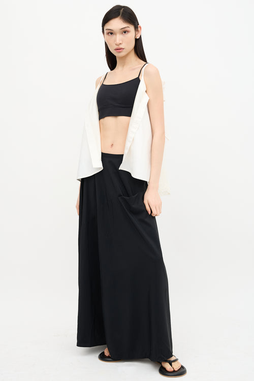 Y's Long A-Line Skirt