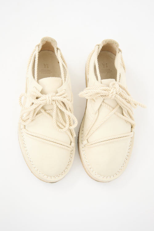 Y's Nubuck Rope Sneaker