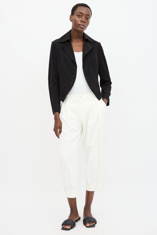 Y's Pointed Hem Blazer