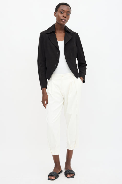 Y's Pointed Hem Blazer