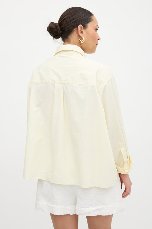 Yaitte Poplin Concealed Button Shirt