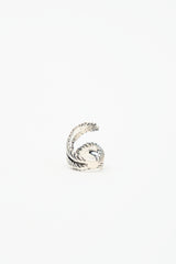 Yohji Yamamoto 950 Silver Feather Ring