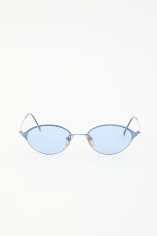 Yohji Yamamoto Wire Oval Sunglasses