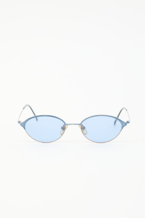 Yohji Yamamoto Wire Oval Sunglasses