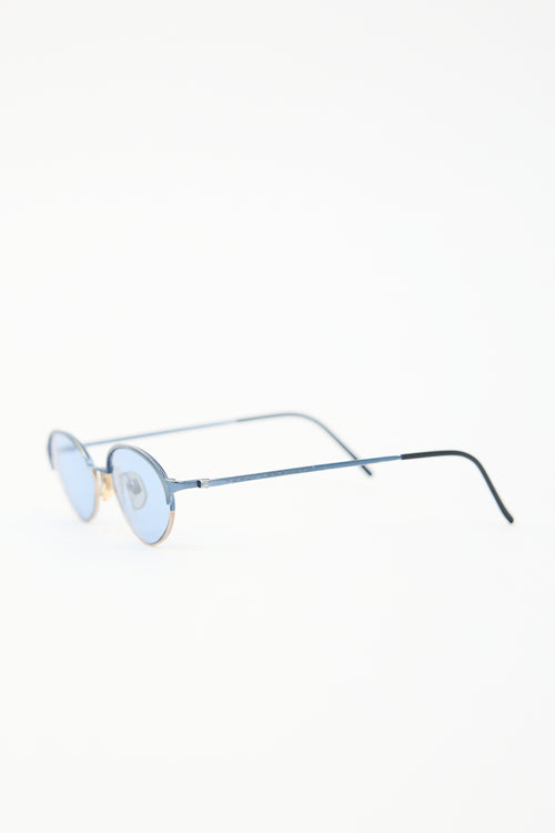 Yohji Yamamoto Wire Oval Sunglasses