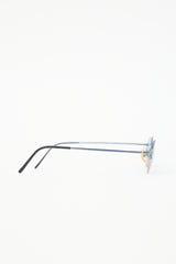 Yohji Yamamoto Wire Oval Sunglasses