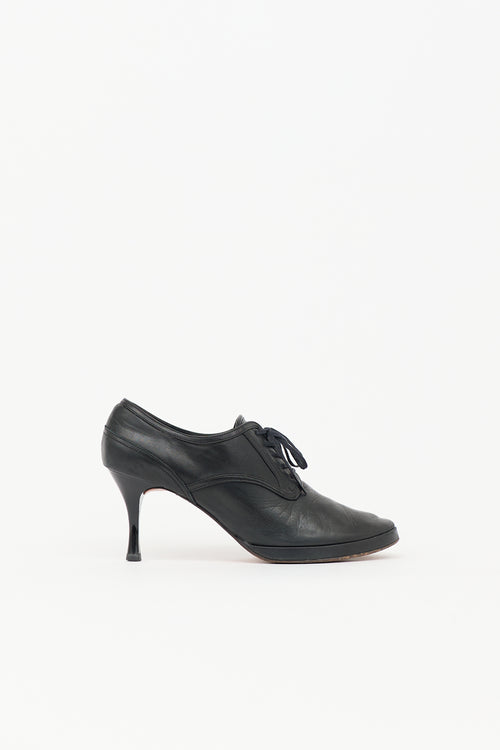 Yohji Yamamoto Leather Oxford Heel