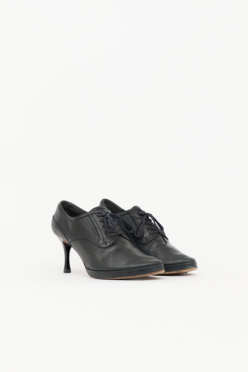 Yohji Yamamoto Leather Oxford Heel