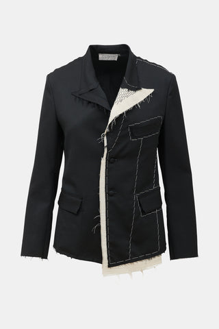 Yohji Yamamoto SS 2012 Deconstructed Blazer