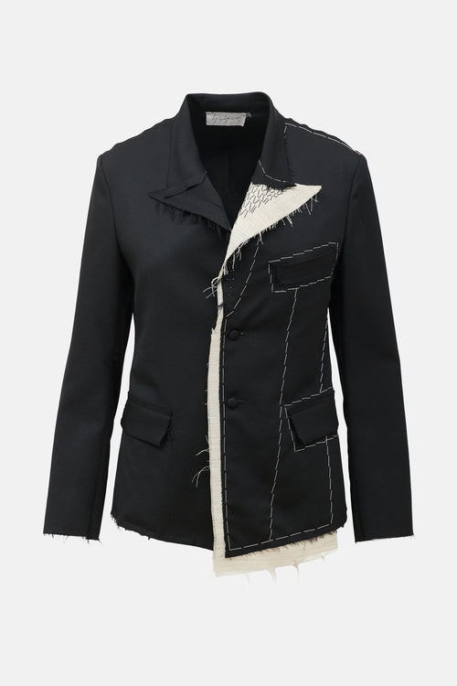 Yohji Yamamoto SS 2012 Deconstructed Blazer