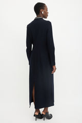 Yohji Yamamoto FW 2001 Wool Zip Front Dress