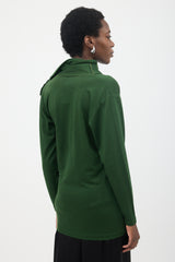 Yohji Yamamoto Gothic Cowl Neck Top