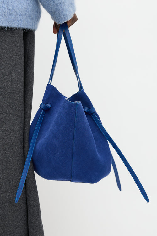 Yuzefi Suede Large Mochi Tote Bag