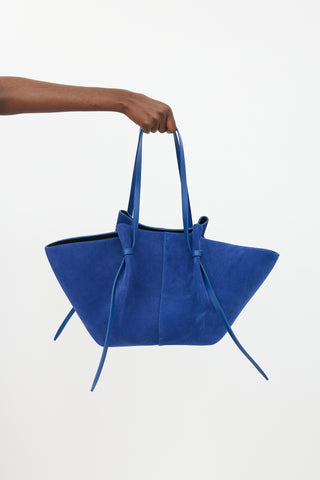 Yuzefi Suede Large Mochi Tote Bag