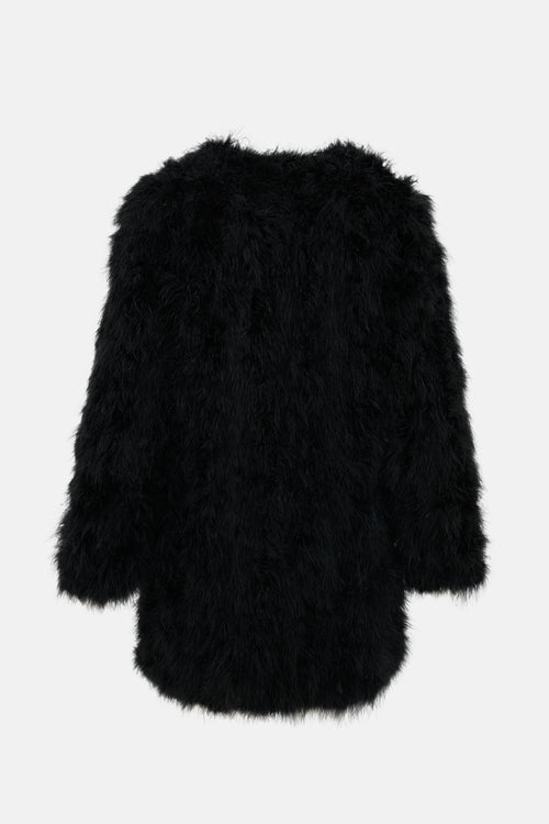 Yves Salomon Long Feather Jacket