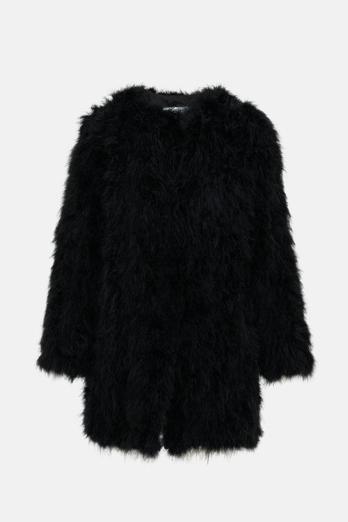 Yves Salomon Long Feather Jacket