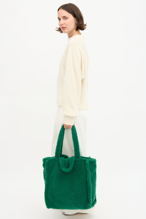 Yves Salomon Shearling Tote Bag