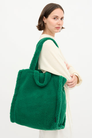 Yves Salomon Shearling Tote Bag