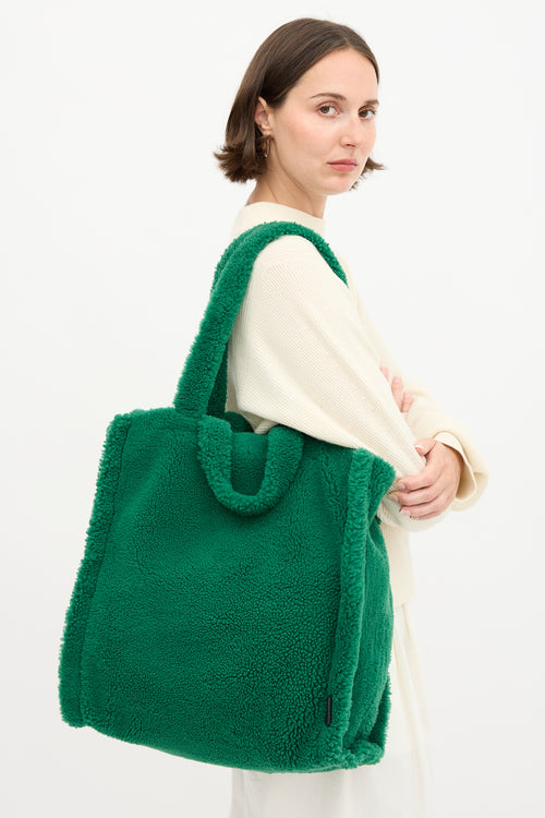 Yves Salomon Shearling Tote Bag