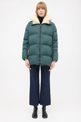 Yves Salomon Ys ARMY Down & Shearling Coat