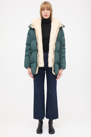 Yves Salomon Ys ARMY Down & Shearling Coat