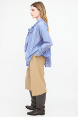 Yvonne S Geometric Print Blouse