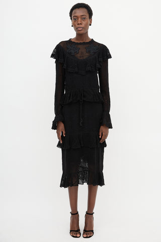 Zimmermann X Barneys Crochet Dress