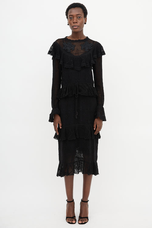 Zimmermann X Barneys Crochet Dress