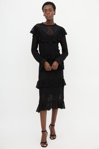 Zimmermann X Barneys Crochet Dress