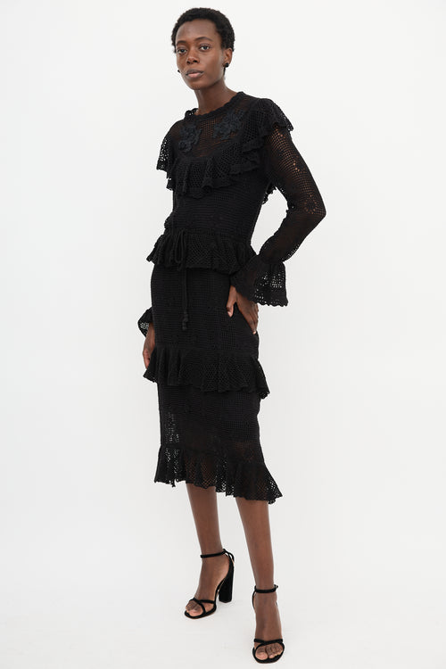 Zimmermann X Barneys Crochet Dress