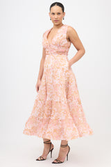 Zimmermann Paisley Pleated Dress
