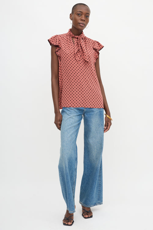 Zimmermann Silk Polka Dot Top