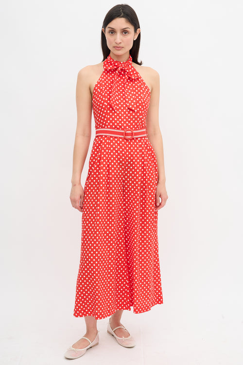 Zimmermann Polka Dot Zinnia Jumpsuit